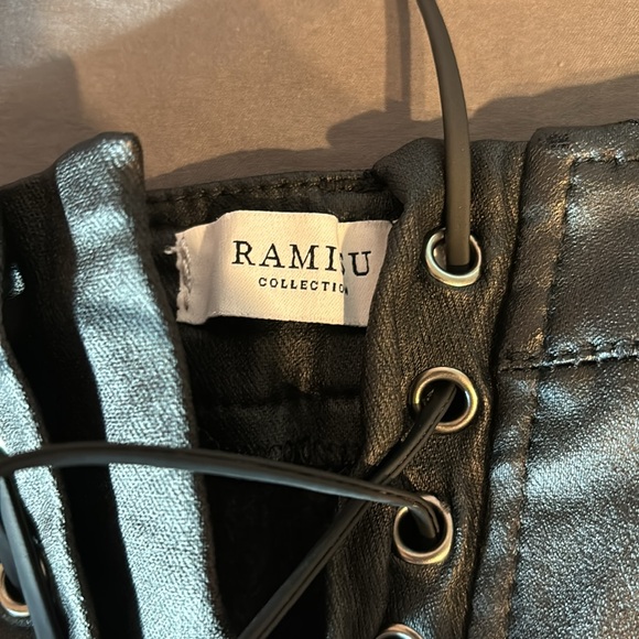 Ramisu collection large pleather stretchy shorts - Picture 5 of 7